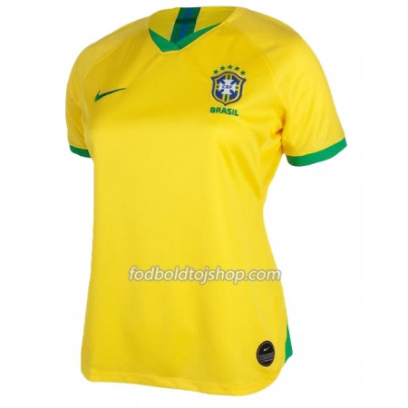 Brasilien Kvinde Hjemmebanetrøje Copa América 2019 S/S